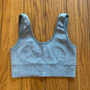 Arie green sports bra